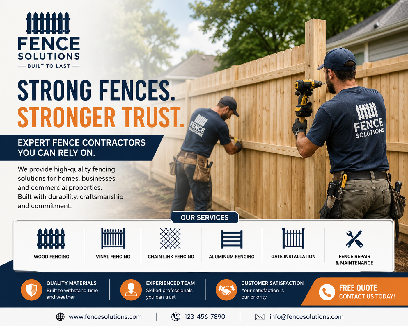 Fencing Contractors: How Professional Installation Improves Your Property